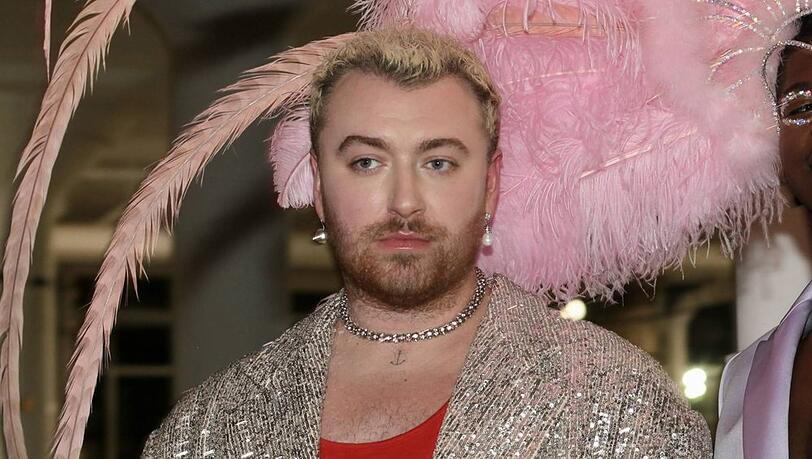 Sänger Sam Smith bei der Fashionshow von Designer Christian Cowan Anfang 2023.