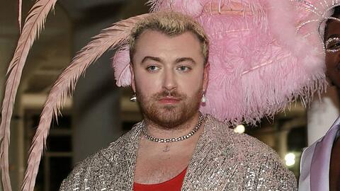 Sänger Sam Smith bei der Fashionshow von Designer Christian Cowan Anfang 2023.