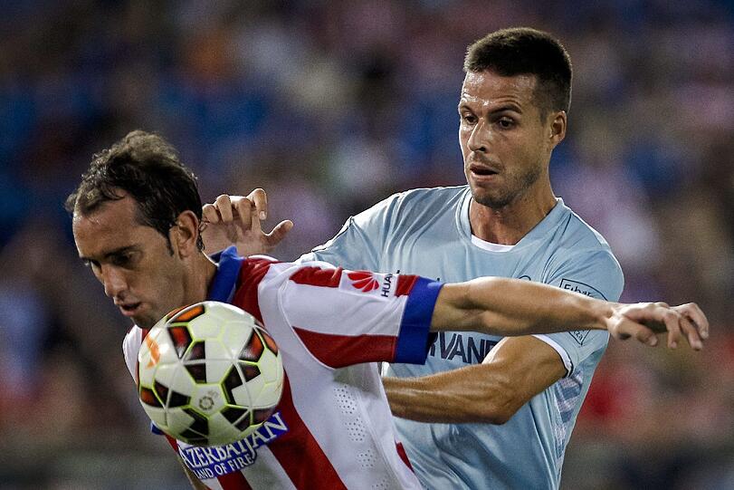 Gefragter Innenverteidiger: Diego Godín von Atletico Madrid
