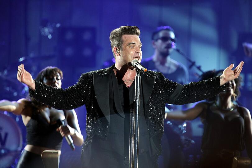 Mehr Bilder vom Robbie Williams Konzert im Olympiastadion.