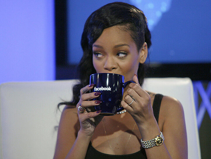 Im Feburar wird's romantisch: Popstar Rihanna hat am 20. Feburar Geburtstag.
