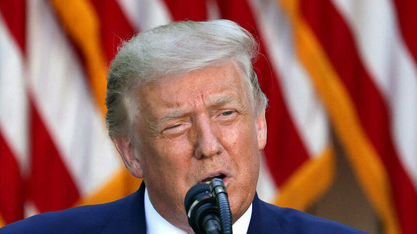 Donald Trump bei seiner jüngsten Pressekonferenz