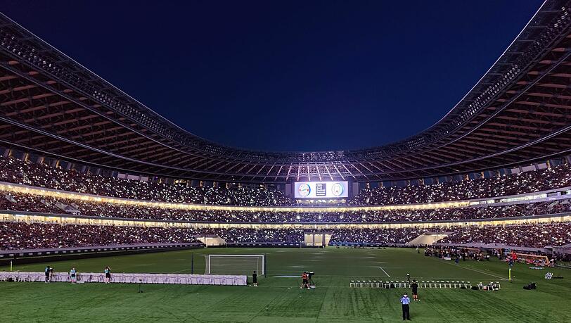 Tokio National Stadium.