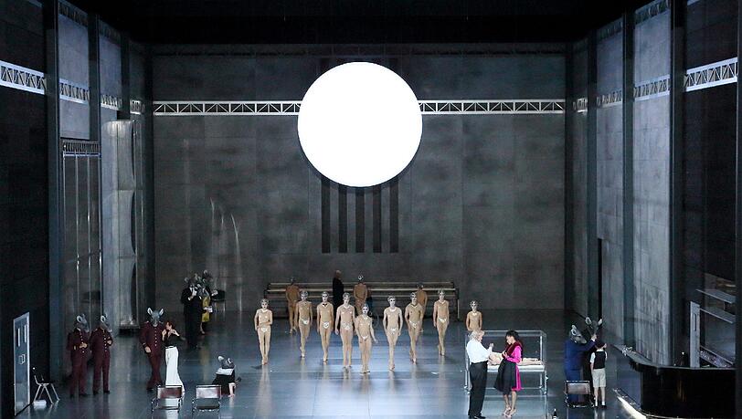 Franz Schrekers Oper "Die Gezeichneten" im Nationaltheater. Franz Schrekers Oper "Die Gezeichneten" im Nationaltheater.