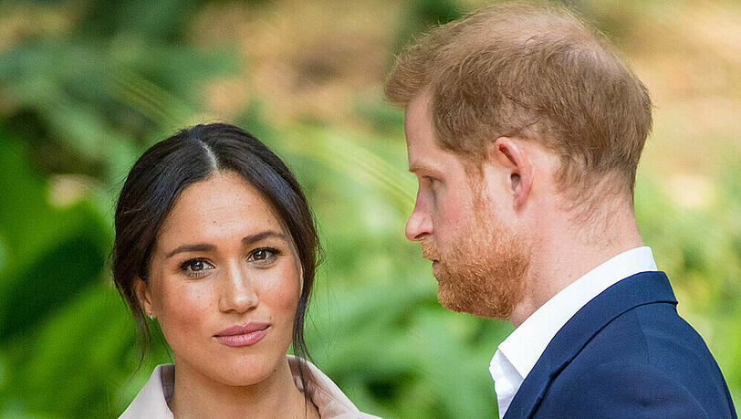 Prinz Harry und Herzogin Meghan ziehen nach Nordamerika. Prinz Harry und Herzogin Meghan ziehen nach Nordamerika.