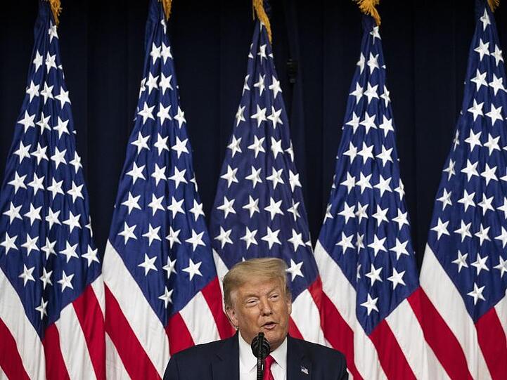 Bedauert manche seiner Tweets: US-Präsident Donald Trump.