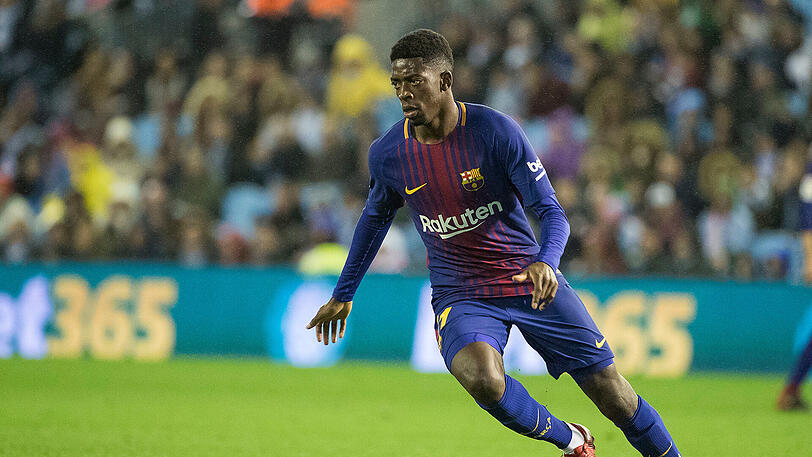 Platz 3: Ousmane Dembele (Frankreich) wechselte 2017 für 147 Millionen Euro (inkl. Boni) von Borussia Dortmund zum FC Barcelona.
