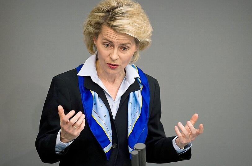 Verteidigungsministerin Ursula von der Leyen (CDU): Sie fordert ein Zeichen der Deeskalation.