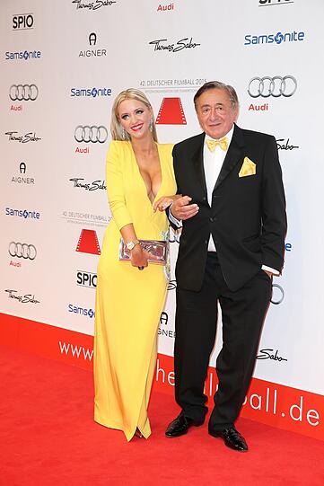 Richard Lugner mit Ehefrau Cathy "Spatzi" Schmitz