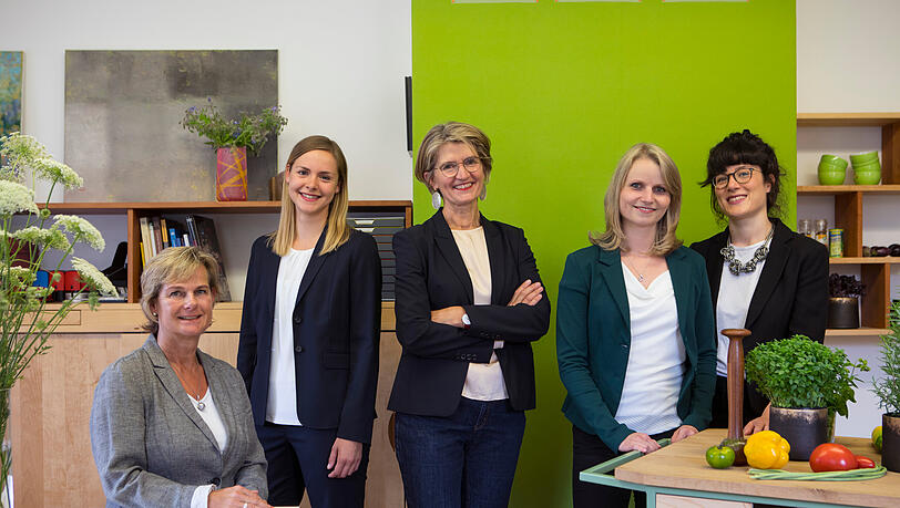 Das Team von KinderLeicht e.V. um Gründerin Agnes Streber (Mitte). Das Team von KinderLeicht e.V. um Gründerin Agnes Streber (Mitte).
