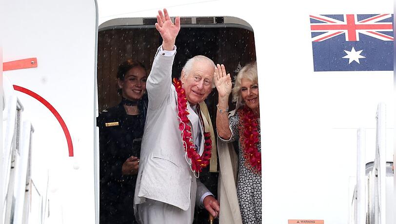 Charles und Camilla winken Australien zum Abschied - und begr&uuml;&szlig;en bald schon Rom?