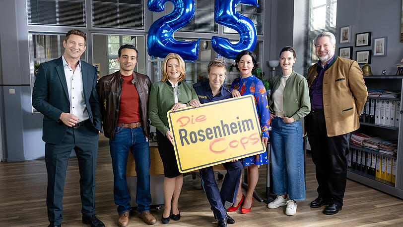 "Die Rosenheim-Cops" ermitteln jetzt schon in der 25. Staffel der beliebten Krimi-Serie.
