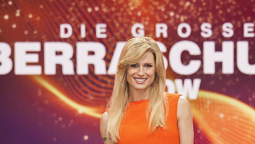 Michelle Hunziker moderiert ihr erste eigene Show im ZDF Michelle Hunziker moderiert ihr erste eigene Show im ZDF