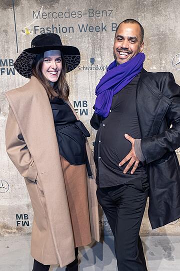 Marie Nasemann und Patrice Bouedibela