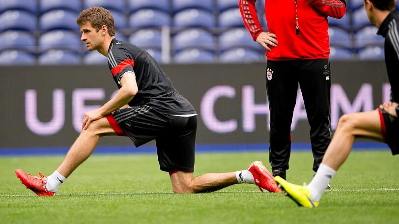 Die Bilder vom Abschlusstraining der Bayern!