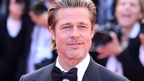 Drückt Sonntag den Kansas City Chiefs die Daumen: Brad Pitt.