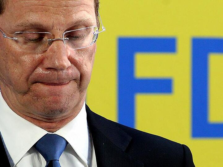 Guido Westerwelle denkt nicht an den Rücktritt von seinem Posten als Parteichef.