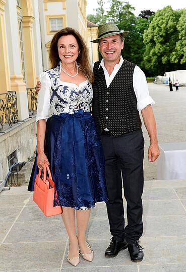 Uschi Dämmrich von Luttitz und Thomas Linsmayer