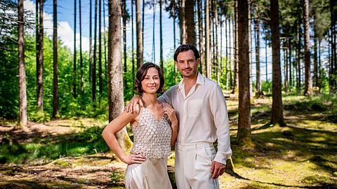 Das neue Paar: "Emilia" und "Massimo"