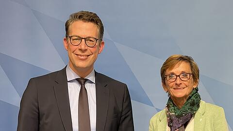 Markus Blume und Friederike Steinberger.