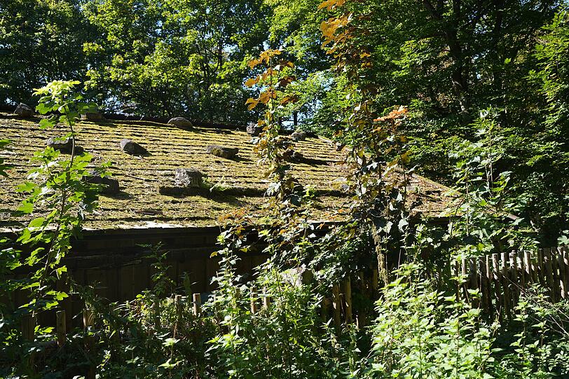 Das Holzschindeldach ist marode. Jetzt wird es neu gedeckt – die Kosten von 50.000 Euro werden über Spenden bezahlt.