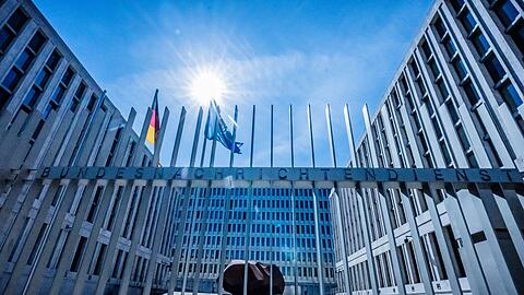 Blick auf die Berliner BND-Zentrale des Bundesnachrichtendienstes. (Archivbild)