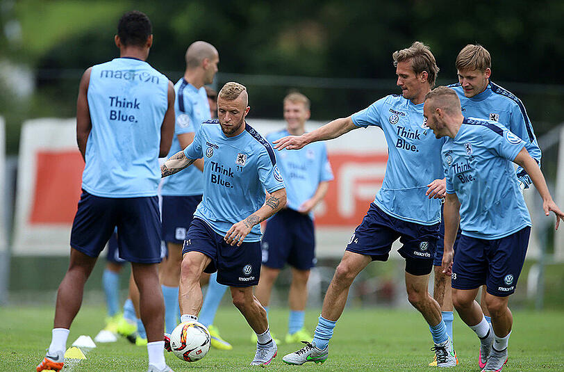 Tag vier im Trainingslager der Löwen.