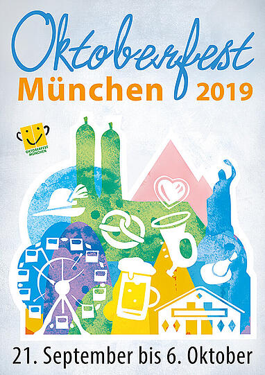 Welches Motiv wird zum Wiesnplakat 2019? 52 Motive stehen insgesamt online zur Auswahl.