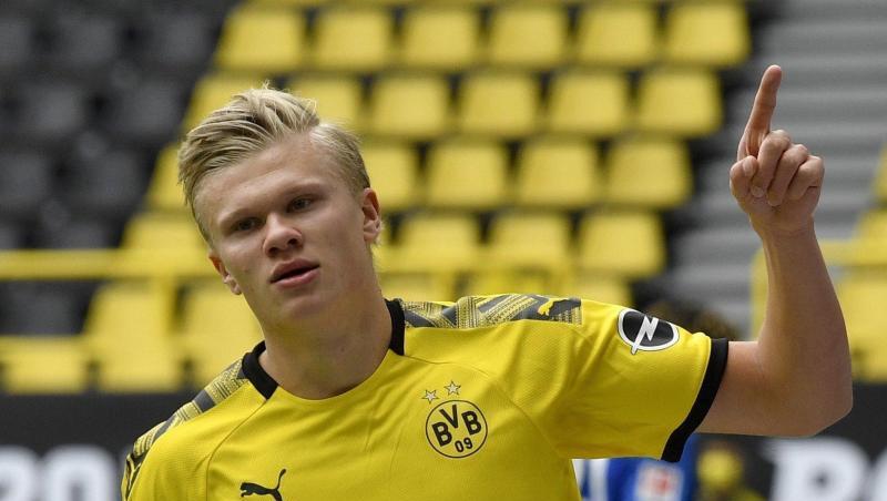 Traut Borussia Dortmund die Meisterschaft zu: Torjäger Erling Haaland. Traut Borussia Dortmund die Meisterschaft zu: Torjäger Erling Haaland.
