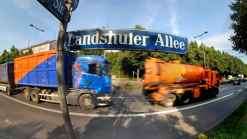 Luftverschmutzung unmittelbar vor der Haustür: Die AZ hat sich bei Anwohnern der Landshuter Allee und der Tegernseer Landstraße umgehört. (Archivbild)