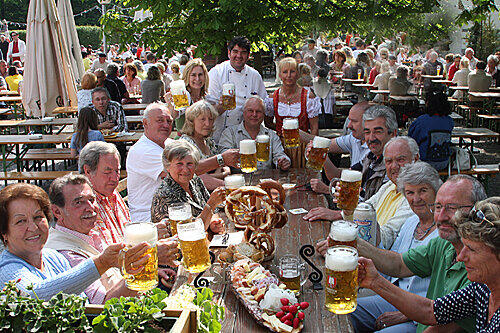 10. Platz: Im Franziskaner Garten ist Erholung unter Kastanien garantiert.