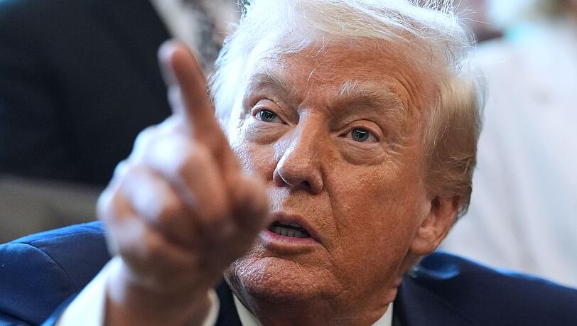 Trump ist für einen Regimewechsel im Iran. (Archivbild) Trump ist für einen Regimewechsel im Iran. (Archivbild)