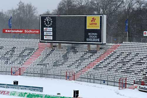 Der Nachholtermin steht fest: 1860 muss nun am 17. Februar beim KSC ran.