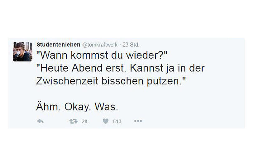 Seine nächtliche Bekanntschaft hatte es nicht eilig, ihren Übernachtungsgast zu befreien.