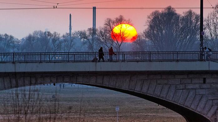 Der Vorfall hat sich auf der Reichenbachbr&uuml;cke ereignet. (Archivbild)