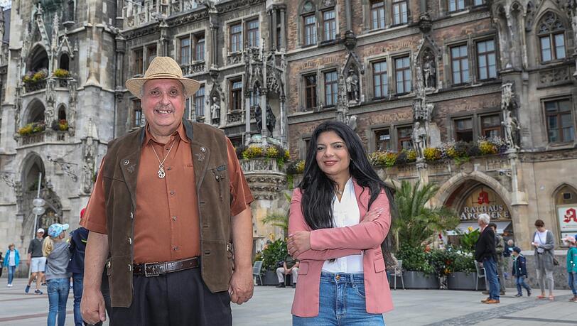 Sie sind Roma und Münchner: Johann (67) und Laura (31) kämpfen gegen Diskriminierung und Hass.