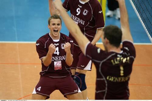 So will Patrick Steuerwald auch am Samstag jubeln: Mit Generali Haching geht es ins erste Playoff-Spiel gegen Bad Dürrenberg.