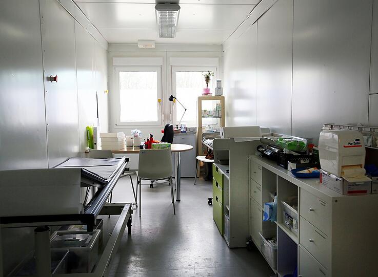 In diesem Raum werden die Kinder von den Refudocs behandelt.