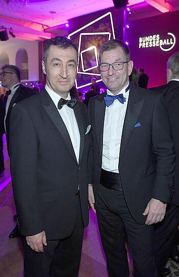 Cem Özdemir mit Markus Duesmann (Einkaufsvorstand BMW AG)