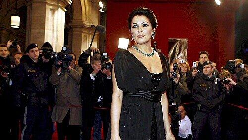 Anna Netrebko auf dem Wiener Opernball Anna Netrebko auf dem Wiener Opernball