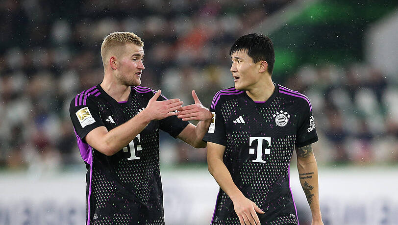 Für den einen läuft's, für den anderen nicht: Matthijs de Ligt und Min-Jae Kim.