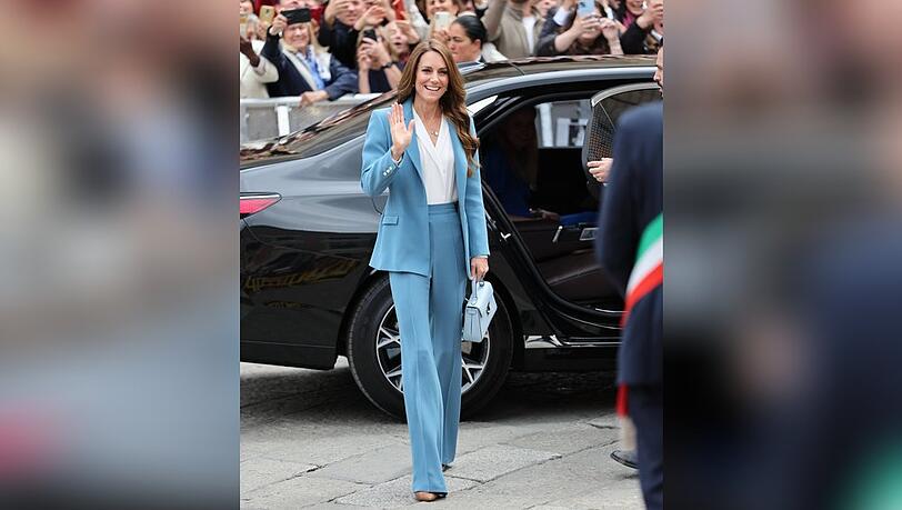 Prinzessin Kate: Ihre Looks von der Italien-Reise sorgten für Aufsehen. Prinzessin Kate: Ihre Looks von der Italien-Reise sorgten für Aufsehen.