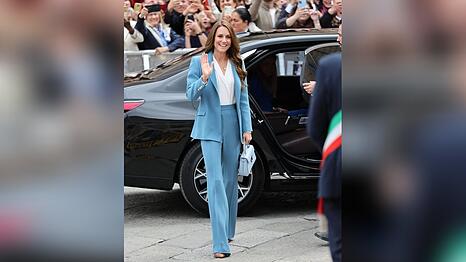 Prinzessin Kate: Ihre Looks von der Italien-Reise sorgten f&uuml;r Aufsehen.
