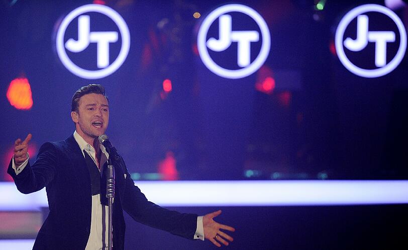Die Bilder vom fulminanten Auftritt von Justin Timberlake bei Wetten, dass ...?