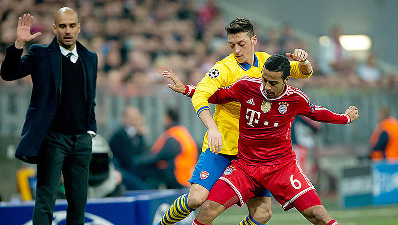 Zuletzt traf der FC Bayern am 11. März 2014 auf den FC Arsenal. Das Spiel in der Allianz Arena endete damals 1:1.