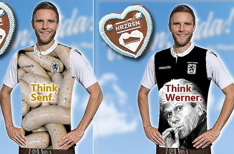 Wiesn-Trikot mal anders: Hier sind die etwas anderen Varianten des Wiesn-Trikots