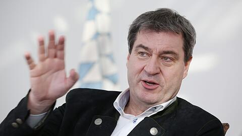 Ministerpräsident Markus Söder