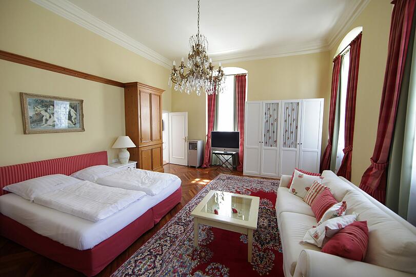 Ein Zimmer des Hotel Post in Altötting.