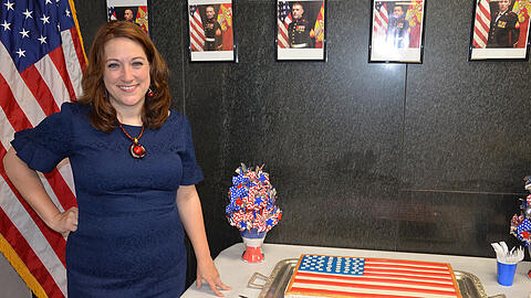 US-Konsulin Jennifer Gavito hat zur Independence-Day-Feier eingeladen.