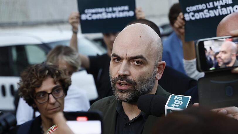 Der italienische Autor Roberto Saviano